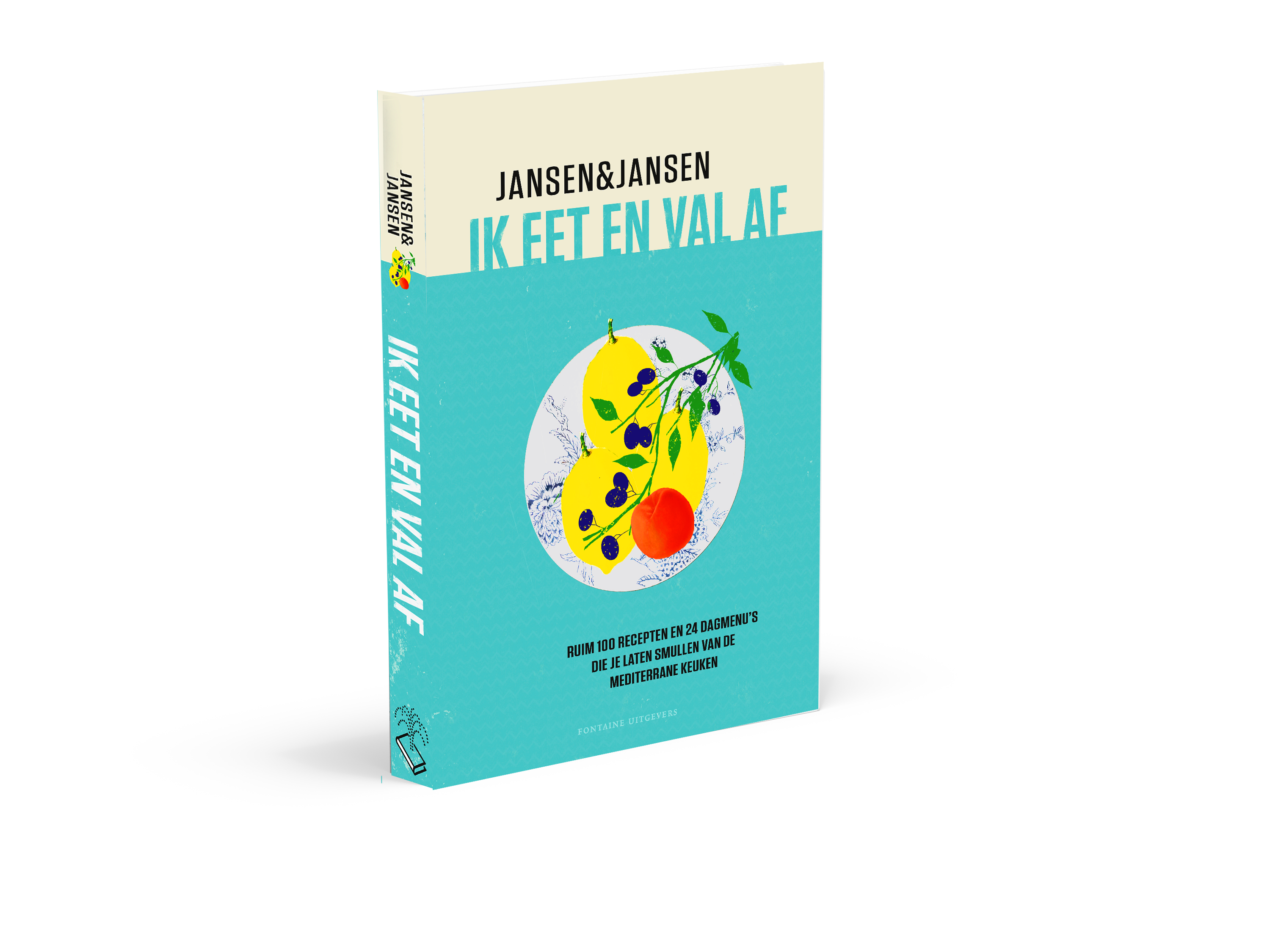 Cover van het boek 'Ik eet en val af'